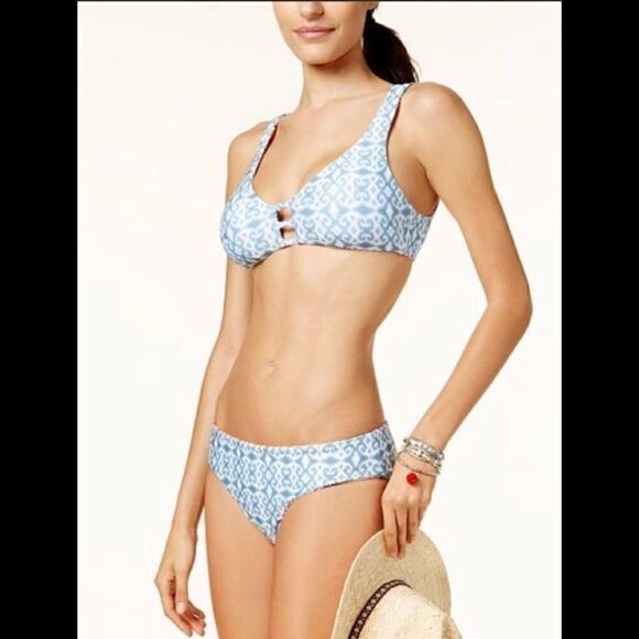 BECCA reversible bikini. M- bottom/L- top   NWT - Picture 4 of 12